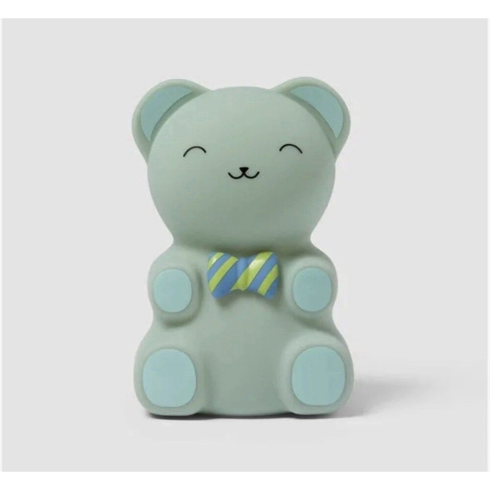 Pillowfort Kids' Portable Calming Silicone Rechargeable Night Light Bear